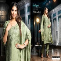 Hadippa Evening Star Vol-1 Wholesale Roman Silk Kurti With Pant And Dupatta