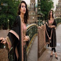 arasik by ibiza pure velvet embroidery work winter special suits