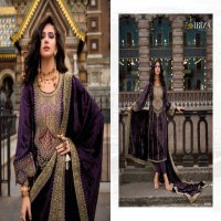 arasik by ibiza pure velvet embroidery work winter special suits