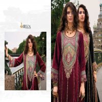 arasik by ibiza pure velvet embroidery work winter special suits