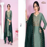 vishnu jasmeen 71001-71010 vichitra silk new trendy unstitch salwar suit