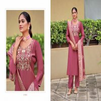 SBS By Subhash Poorva Wholesale Roman Silk Kurti With Pant And Dupatta