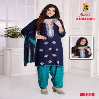 Master Kurkure Wholesale Readymade Reyon Patiyala Bottom Readymade Suits