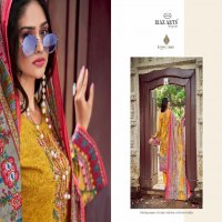 Riaz Arts Musafir Vol-14 Wholesale Pure Karachi Lawn With Embroidery Work Dress Material