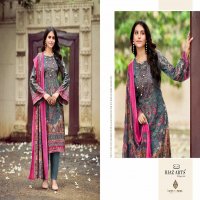 Riaz Arts Musafir Vol-14 Wholesale Pure Karachi Lawn With Embroidery Work Dress Material