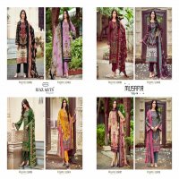 Riaz Arts Musafir Vol-14 Wholesale Pure Karachi Lawn With Embroidery Work Dress Material