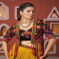 Shubhkala Raas Vol-17 Wholesale Festival Wear Stitched Navratri Collection Jacket Style Chaniya Choli Collection