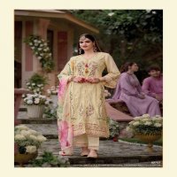 Kailee Jahan Wholesale Pure Viscose Simmer Silk Kurti With Pant And Dupatta