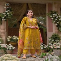 Kailee Jahan Wholesale Pure Viscose Simmer Silk Kurti With Pant And Dupatta