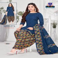 Arihant Lassa Shilpa Patiyala Vol-4 Wholesale Patiyala Cotton Dress Material