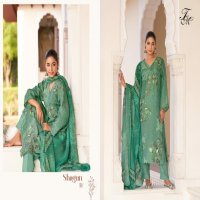 shagun by T And M beautiful colour jacquard print 3pcs dress