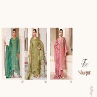 shagun by T And M beautiful colour jacquard print 3pcs dress