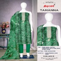 tamanna 2692 by bipson fashion hand print cotton ladies suits