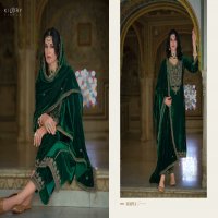 shehnaaz by kilory trends party wear winter special velvet suits