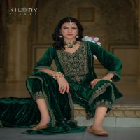 shehnaaz by kilory trends party wear winter special velvet suits