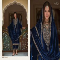 shehnaaz by kilory trends party wear winter special velvet suits