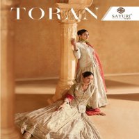 Sayuri Toran Wholesale Pure Simar Viscose Jacquard Silk Designer Salwar Suits