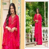 Salvi Sarah Festive Wholesale Modal Silk Fabrics Straight Salwar Kameez