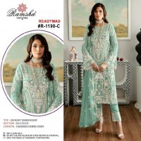 Ramsha R-1190 Wholesale Readymade Indian Pakistani Salwar Suits