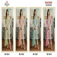 Ramsha R-1190 Wholesale Readymade Indian Pakistani Salwar Suits