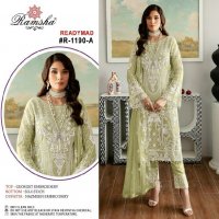 Ramsha R-1190 Wholesale Readymade Indian Pakistani Salwar Suits