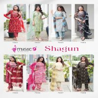 Mystic 9 Shagun Vol-7 Wholesale Premium Quality Top With Bottom And Dupatta