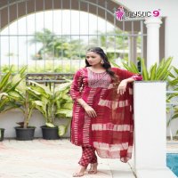 Mystic 9 Shagun Vol-7 Wholesale Premium Quality Top With Bottom And Dupatta