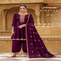 Rangoon Rihaana Vol-2 Wholesale Silk With Fancy Work Inner Readymade Suits