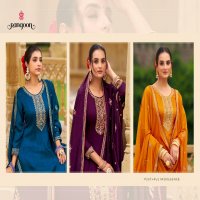 Rangoon Rihaana Vol-2 Wholesale Silk With Fancy Work Inner Readymade Suits