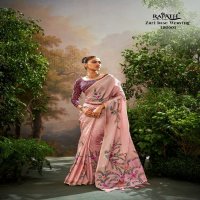 Rajpath Kalindi Silk Wholesale Soft Linen With Kalamkari Blouse Sarees