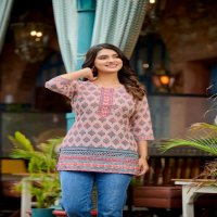 Rangmaya Sweety Wholesale Chicken Shiffli Short Tops