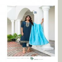 Vaniska Fiza Vol-2 Wholesale Straight Cut Kurti With Pant And Dupatta