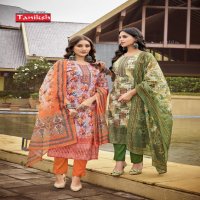 Taniksh Stuti Vol-3 Wholesale Sikvans Embroidery Kurtis With Pant And Dupatta