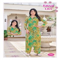 kavya lily vol 1 fully stitch chanderi casual wear shirt style long top with pant