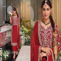 shayoni by eba lifestyle chinon embroidery work fully stitch pakistani 3pcs dress