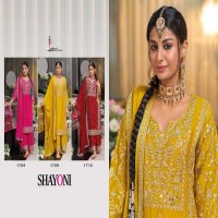 shayoni by eba lifestyle chinon embroidery work fully stitch pakistani 3pcs dress