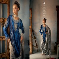 shahen shah by aiqa lifestyle winter special designer 3pcs velvet dress