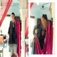 shahen shah by aiqa lifestyle winter special designer 3pcs velvet dress