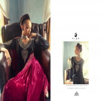 shahen shah by aiqa lifestyle winter special designer 3pcs velvet dress