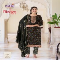 radhika lifestyle rivazo vol 2 rayon elegant style big size readymade 3pcs suit