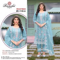 Ramsha R-1159 Wholesale Indian Pakistani Concept Readymade Suits