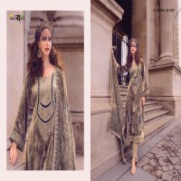 Rangati Azalea Wholesale Plush Velvet With Designer Work Winter Suits