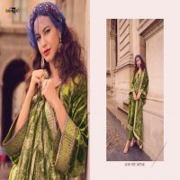 Rangati Azalea Wholesale Plush Velvet With Designer Work Winter Suits