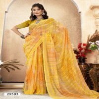 Vallabhi Navita Vol-2 Wholesale Georgette Fabrics Indian Sarees Catalog