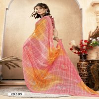 Vallabhi Navita Vol-2 Wholesale Georgette Fabrics Indian Sarees Catalog