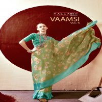 VALLABHI PRINTS VAAMSI VOL 5 BEAUTIFUL BRASSO SAREES