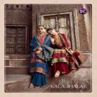 Kala Fashion Kala Jhalak Wholesale Pure Pashmina With Lace Winter Dress Material