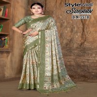 Stylewell Sopaan Wholesale Digital Print On Exclusive Sarees