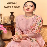 Vishnu Havelock Wholesale Simmar Georgette Dress Material