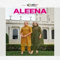 Lady Leela Aleena Wholesale Embroidery And Handwork Kurtis With Pant And Dupatta